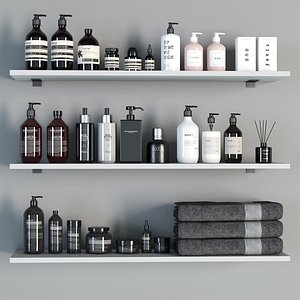 3D Bathroom Accessories 19