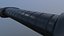 Cuchillo de combate realista - Low Poly