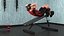 Fitness Trainer Crunch Bench