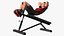 Fitness Trainer Crunch Bench