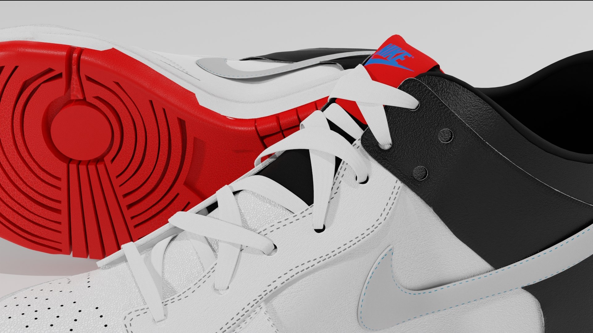 Nike Dunk Low Gs Spider-man Model - TurboSquid 2120217