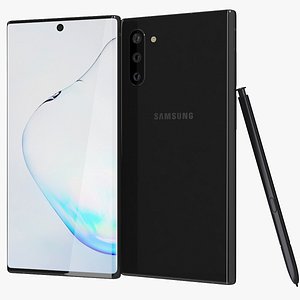 3D model realistic samsung galaxy aura