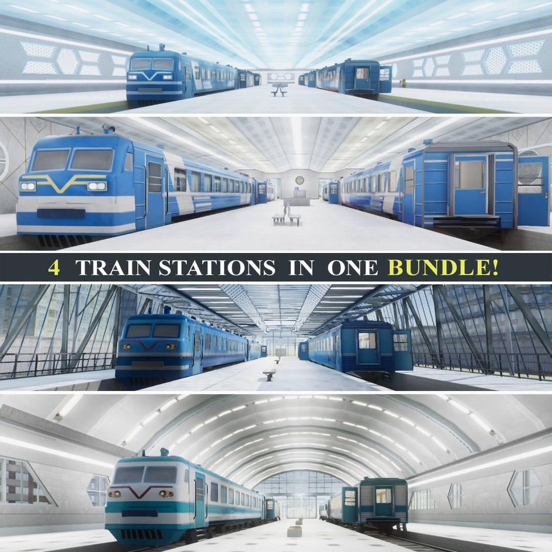 3D Trains Passenger Bundle model https://p.turbosquid.com/ts-thumb/gB/jRKJ8a/VmlJTIHr/0trainstationsbundleunity/jpg/1790620158/1920x1080/fit_q87/7a277f0afb6ba13283bb2af20c942470b3e451ce/0trainstationsbundleunity.jpg