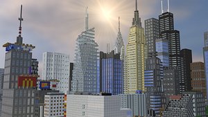 3ds minecraft city