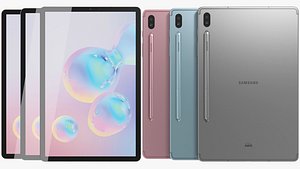 realistic samsung galaxy tab 3D model