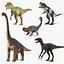 Rigged Dinosaurs Collection 8
