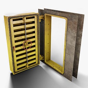 3D Hermetic Door model