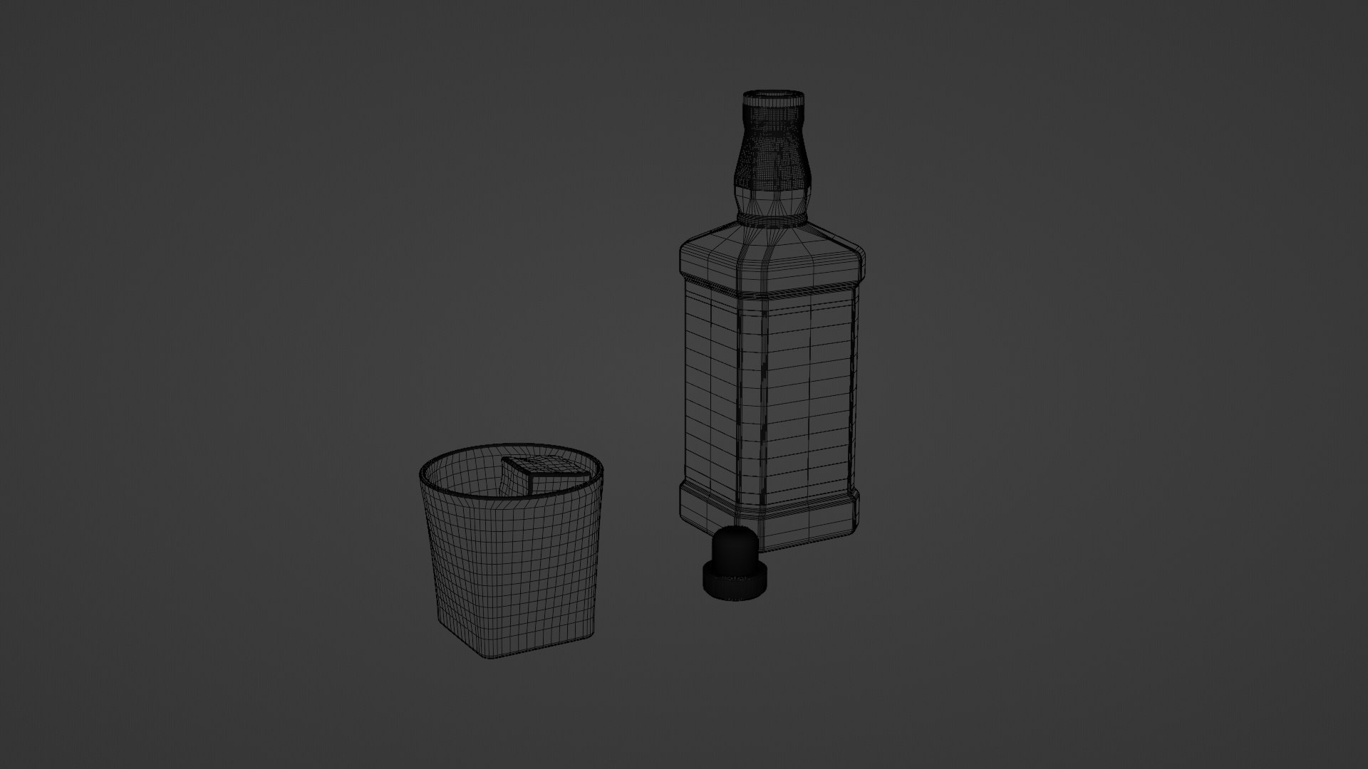 3D Jack Daniels Old No7 - TurboSquid 2054358