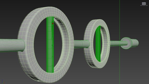 3D curl bar - TurboSquid 1295134