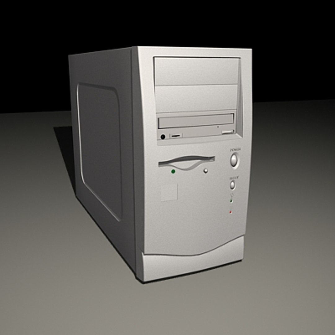 Atx Computer Case 3d Max