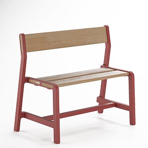 3D IKEA CHILDRENS BENCH model