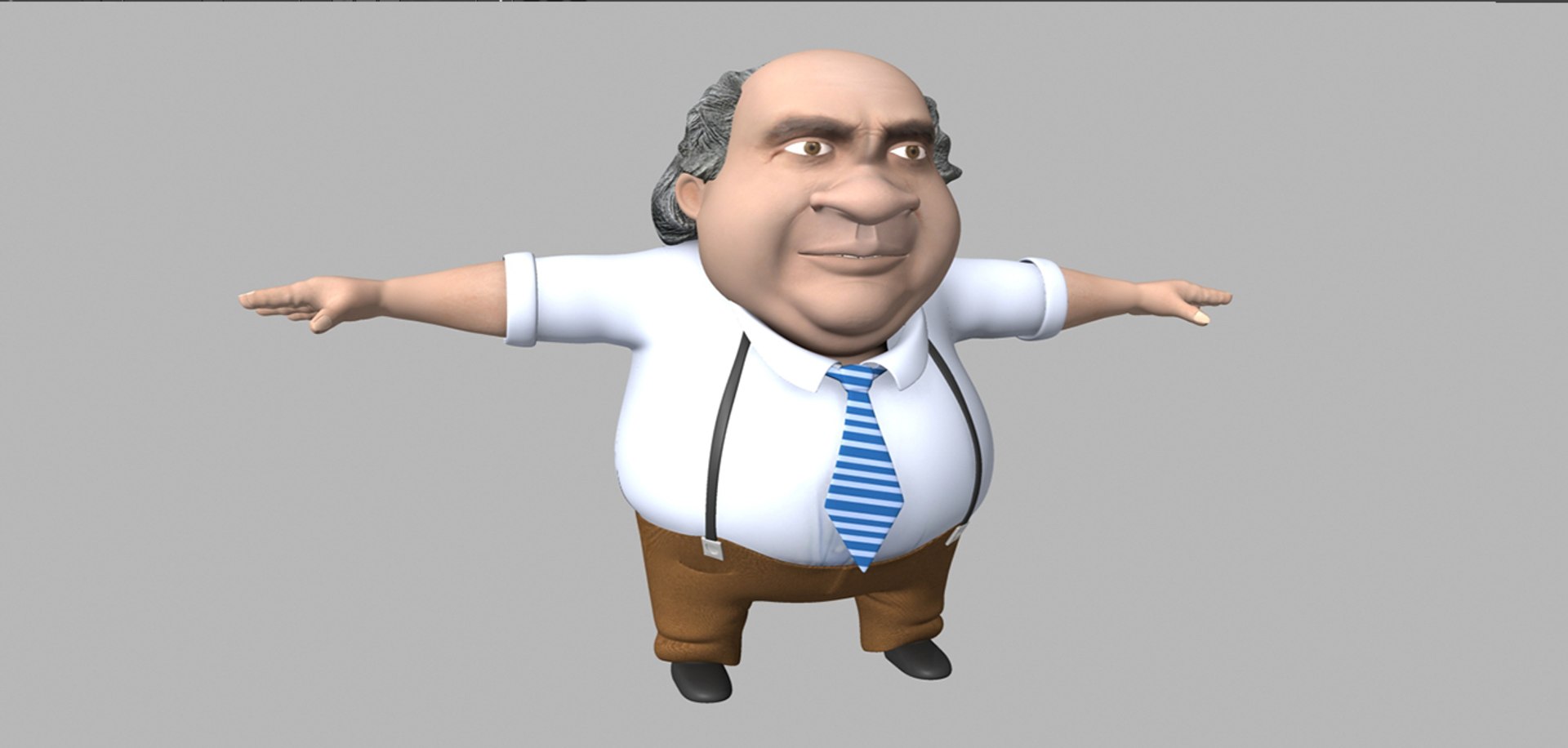 Modeled Employer 3d Model