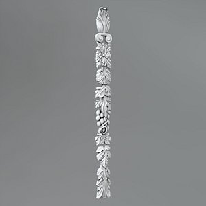 3d classical decoration model