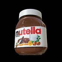 nutella 750gr jar