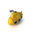 cartoon yellow submarine 3d obj
