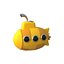 cartoon yellow submarine 3d obj