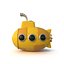 cartoon yellow submarine 3d obj