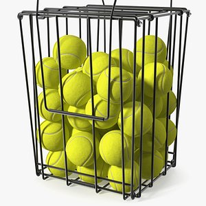 Wire Tennis Ball Hopper Basket
