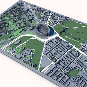 Colosseum Rome 3D Model Roman Amphitheater Monument Ancient Landmark
