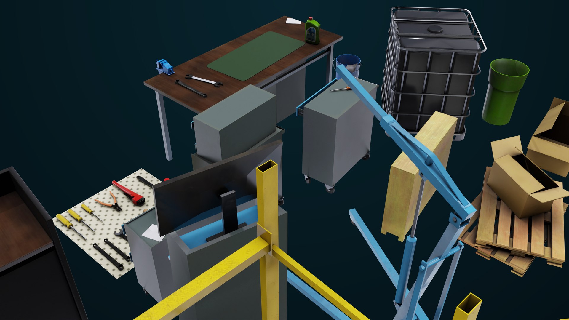 Workshop Tools Pack All PBR Unity UE Textures model https://p.turbosquid.com/ts-thumb/gC/OjWIKR/K0/workshop_tools_00038/jpg/1697621424/1920x1080/fit_q87/fbb0ce0b3aa3418aaedebd66b312a85202318c3d/workshop_tools_00038.jpg