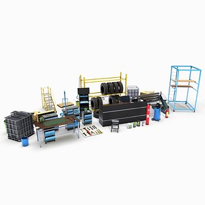 Workshop Tools Pack All PBR Unity UE Textures