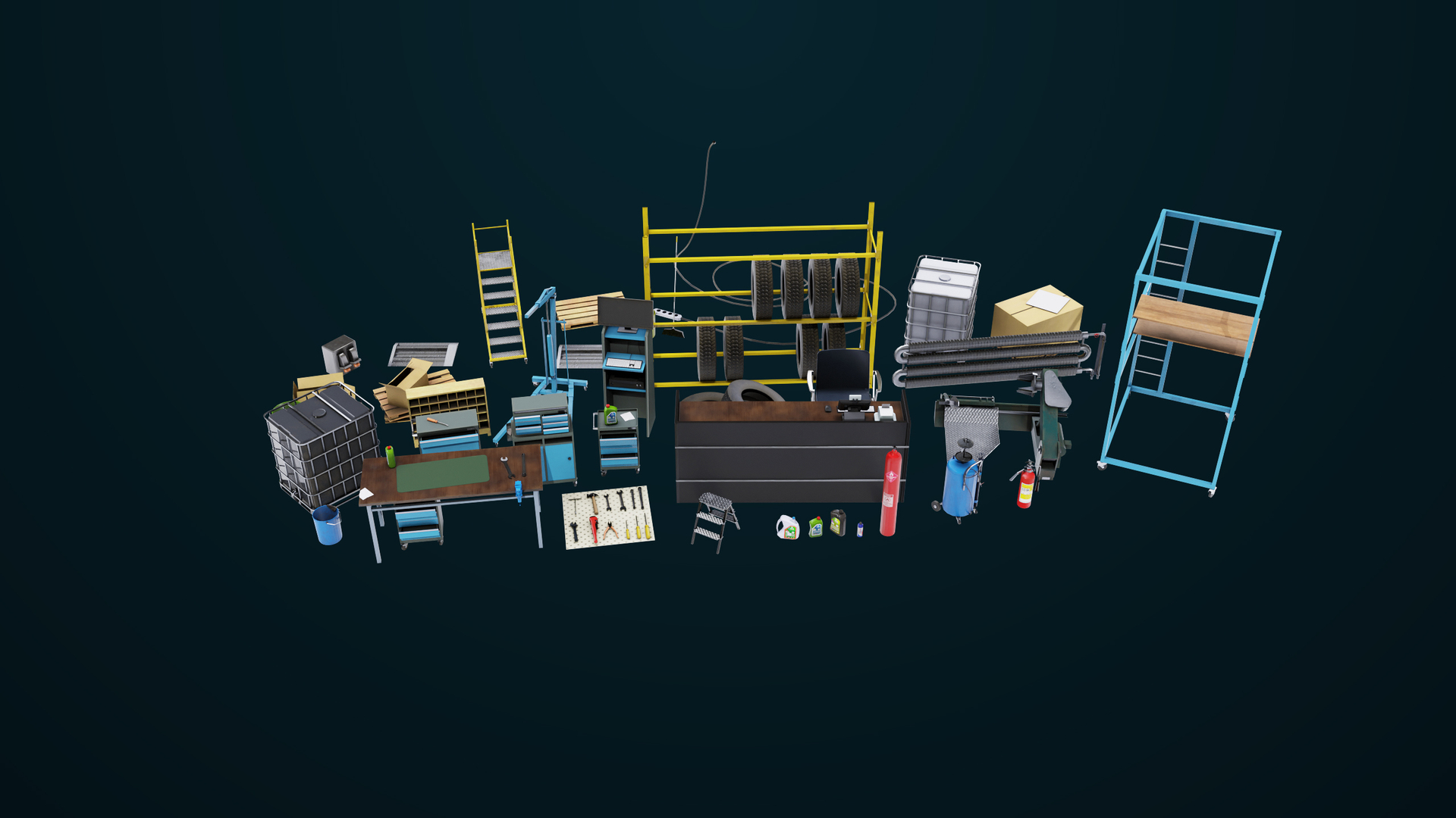 Workshop Tools Pack All PBR Unity UE Textures model https://p.turbosquid.com/ts-thumb/gC/OjWIKR/yT/workshop_tools/jpg/1697621843/1920x1080/turn_fit_q99/f178ab04981d0ab0324a6efd4342dfd709582fae/workshop_tools-1.jpg