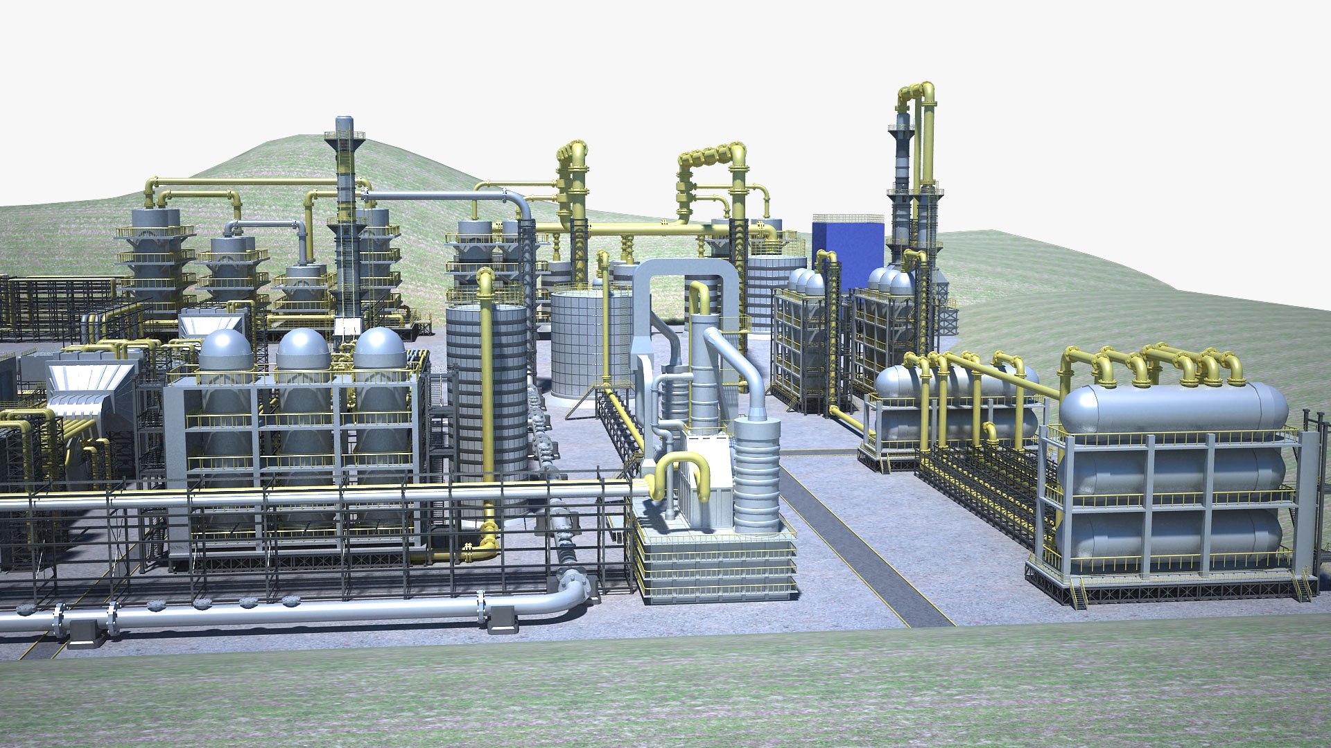 Industrial Site 04 Model - TurboSquid 1949035