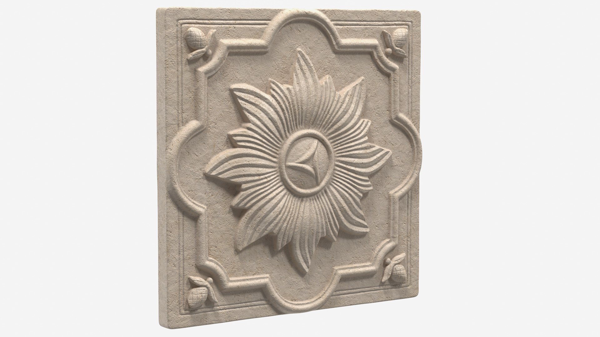 Provence Wall Plaque 3D model preview