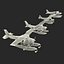 Гидросамолеты Rigged 3D Models Collection 2