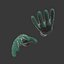 Rubber Gloves (Clean & Dirt)