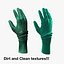 Rubber Gloves (Clean & Dirt)