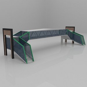 3D Footbridge - Glass v2