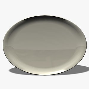 oval plate dxf