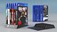 PlayStation 4 Game Cases Set on Holder