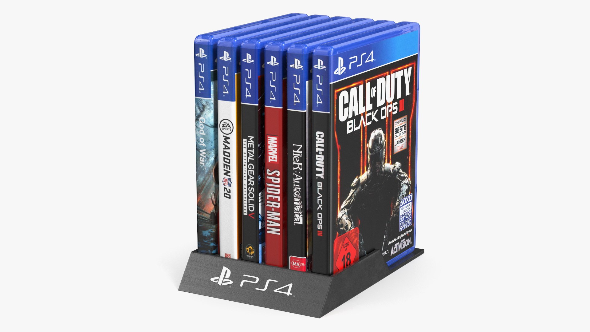3D model PlayStation 4 Game Cases Set on Holder https://p.turbosquid.com/ts-thumb/gC/dsoHEe/EC/playstation_4_game_cases_set_on_holder_002/jpg/1780870477/1920x1080/fit_q87/1cbb1ddbadb6ca1861f1602a2e6dcc30e8cbe897/playstation_4_game_cases_set_on_holder_002.jpg