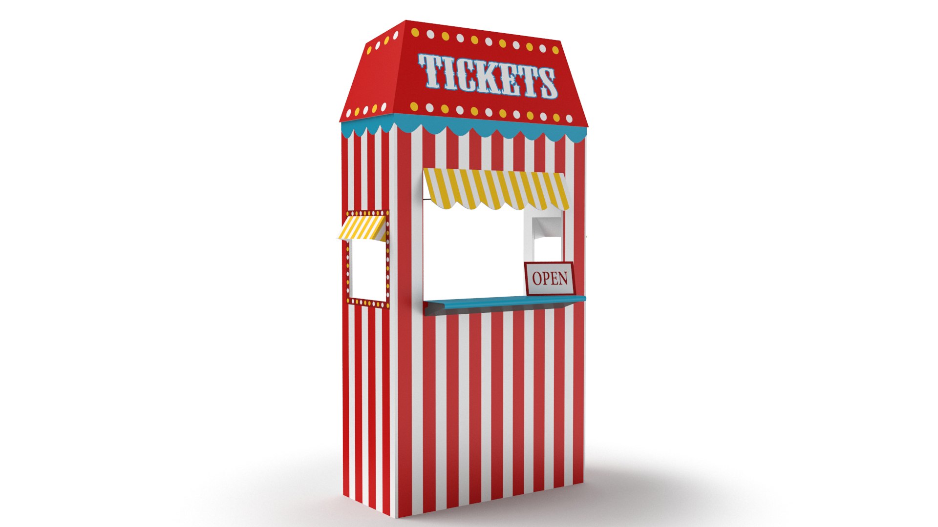 3D Circus Collection model https://p.turbosquid.com/ts-thumb/gC/evHLWt/54/ticketbooth2/jpg/1567619039/1920x1080/fit_q87/baea474a4ad03a99644ded72dc3623b119fe7e73/ticketbooth2.jpg