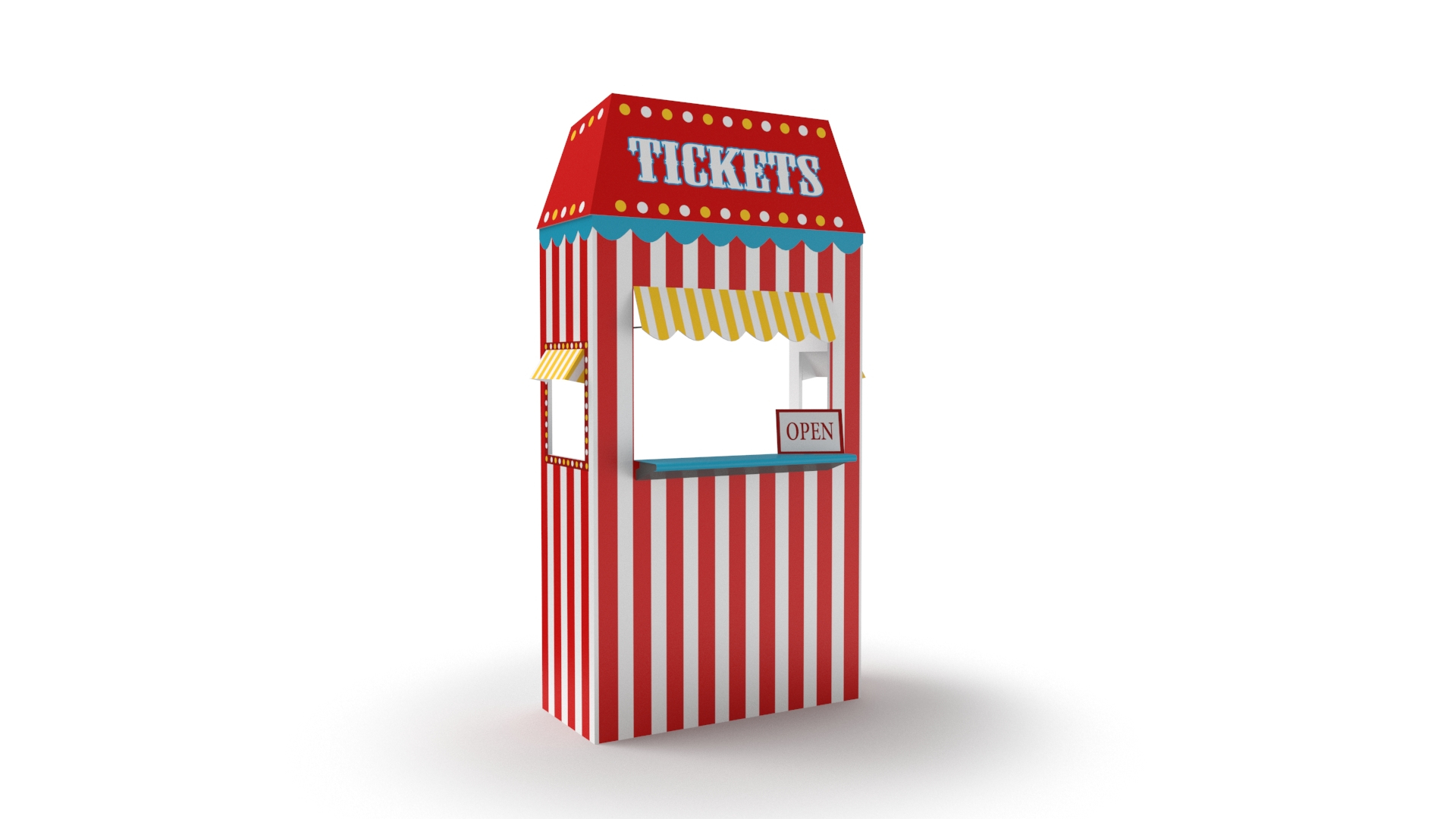 3D Circus Collection model https://p.turbosquid.com/ts-thumb/gC/evHLWt/Gd/ticketbooth/jpg/1689071479/1920x1080/turn_fit_q99/4a91c25ba7bea9a7fd7c88da9fd596167ceb93a0/ticketbooth-1.jpg