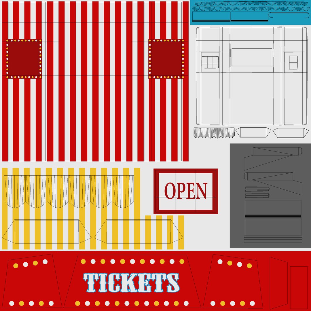 3D Circus Collection model https://p.turbosquid.com/ts-thumb/gC/evHLWt/y4/ticketbooth10/jpg/1689068997/1920x1080/fit_q87/5fa325844ab192334ce1b0e31ecaec0940a2b8ab/ticketbooth10.jpg