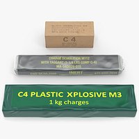 C4 Plastic Explosive Block Set