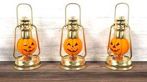 3D model Halloween lamp