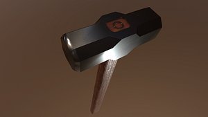 3D sledgehammer hammer tool