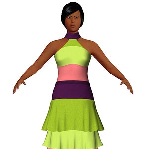 Indian Female Rigged