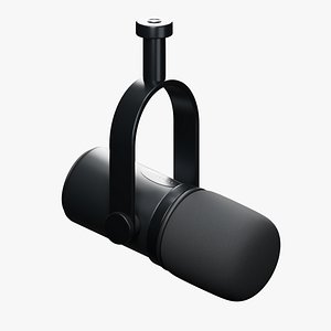 Dynamic Podcast Microphone USB-C with Yoke Mount