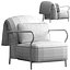 Salo garden armchair by Unopiu