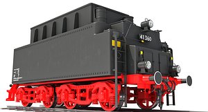coal tender 3D model