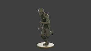 3D CzechSlovak Communist Soldier CCS1 007