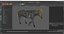 Zebra Adult Walking Fur for Maya 3D model