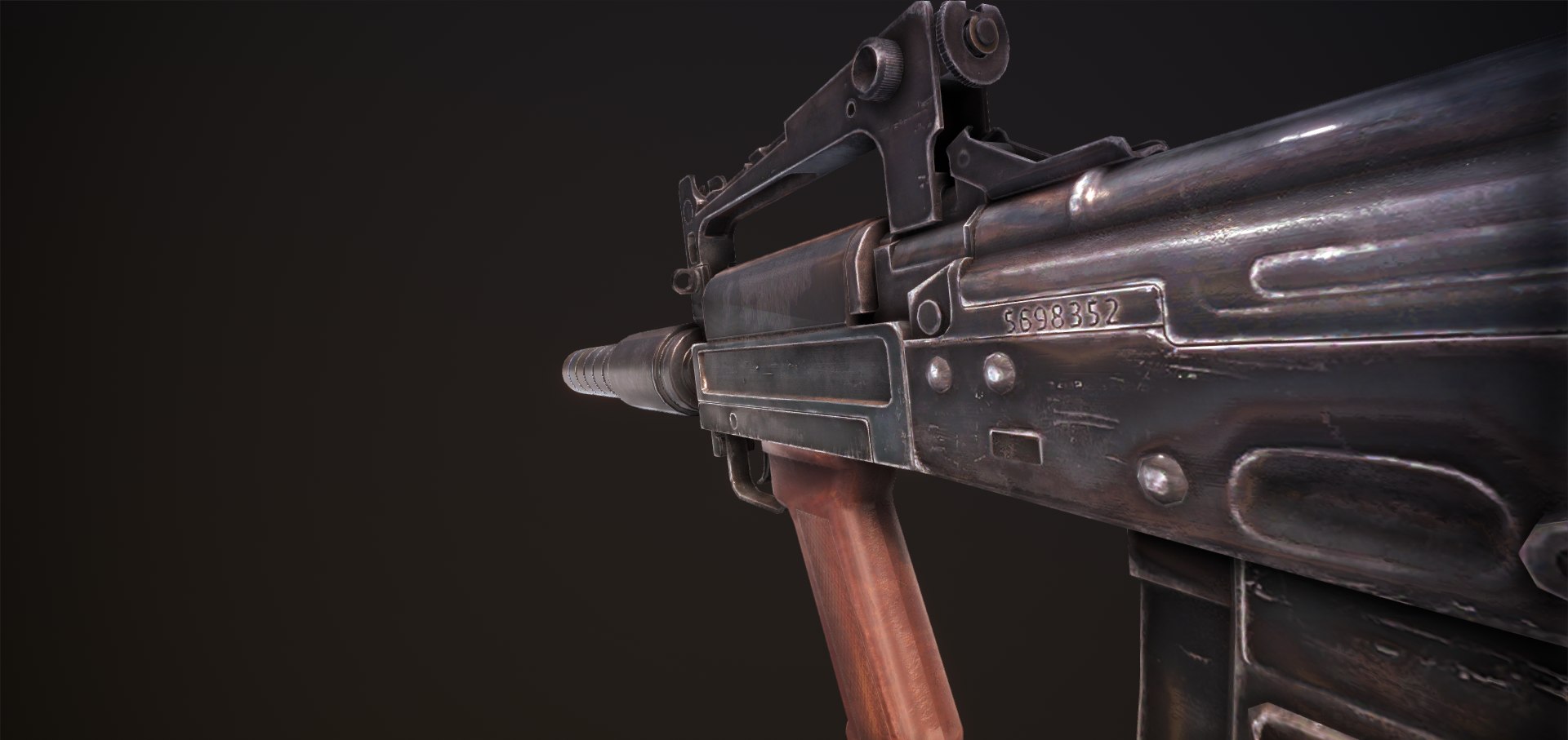 3D Ots-14 Groza Model - TurboSquid 1361819