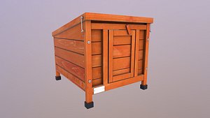 Pet Cage 3D Model