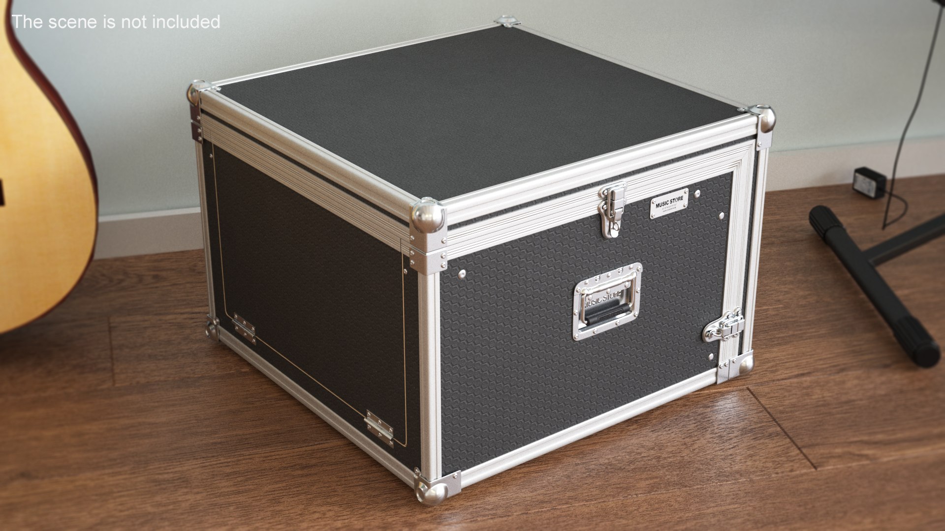Heavy Duty DJ Road Case 35x48x48cm 3D Model - TurboSquid 2054556